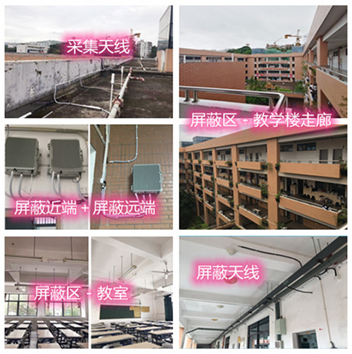  金东某中学考场屏蔽案例（数字信令级）
